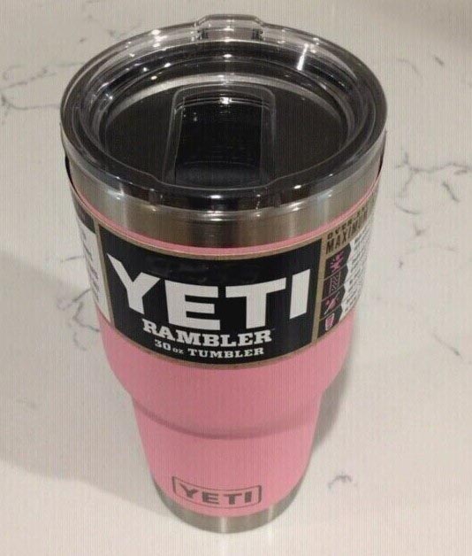 Pink Yeti 30oz Rambler!  Pink yeti, Yeti, Custom yeti cup